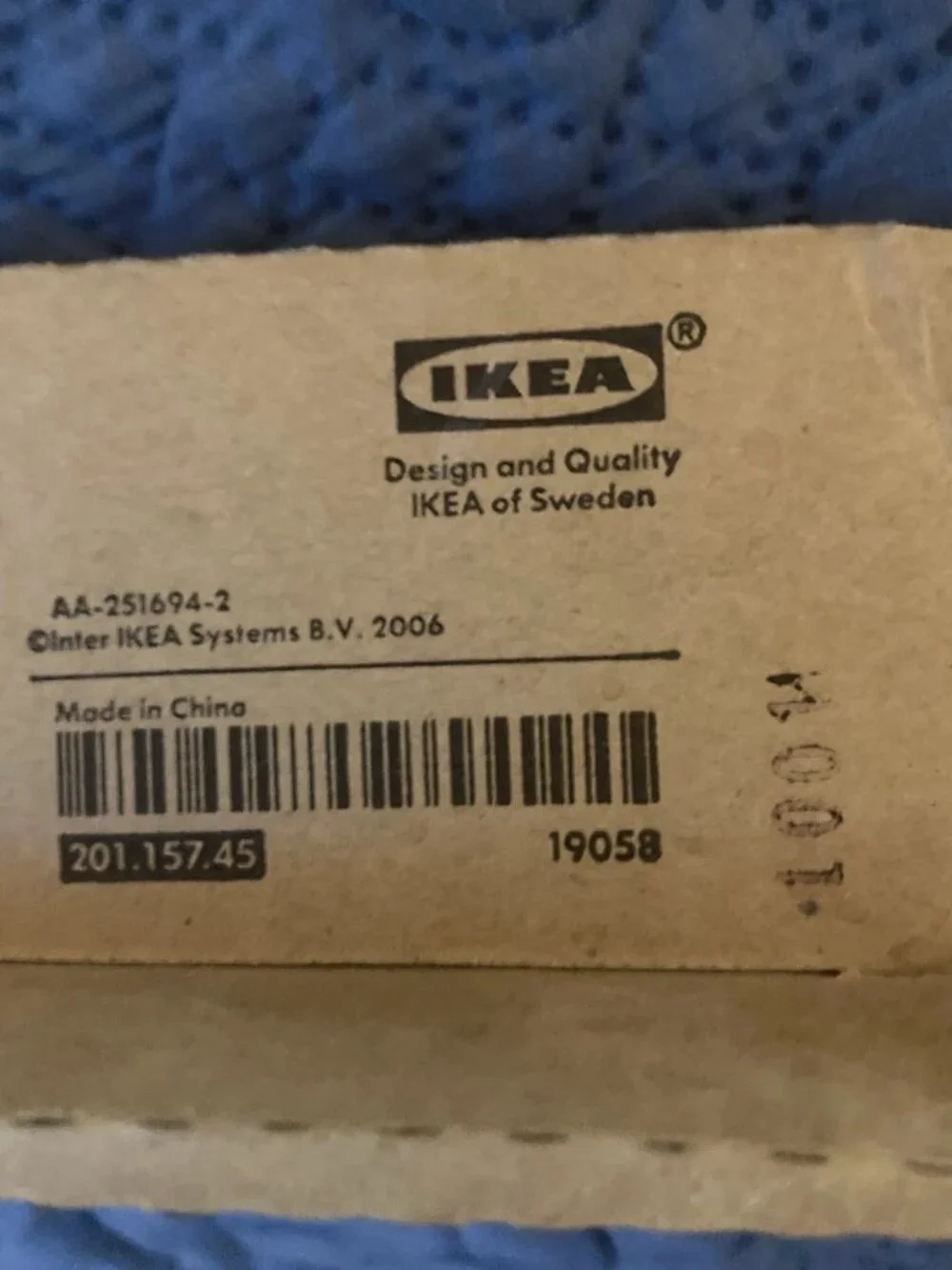Ikea Kroken Black Towel Bar 23.5 “ AA-251694-2 - Tina Christensen Design